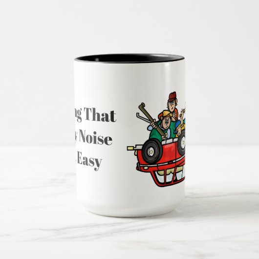 Funny Group of Mechanics Coffee Mug (Centre)