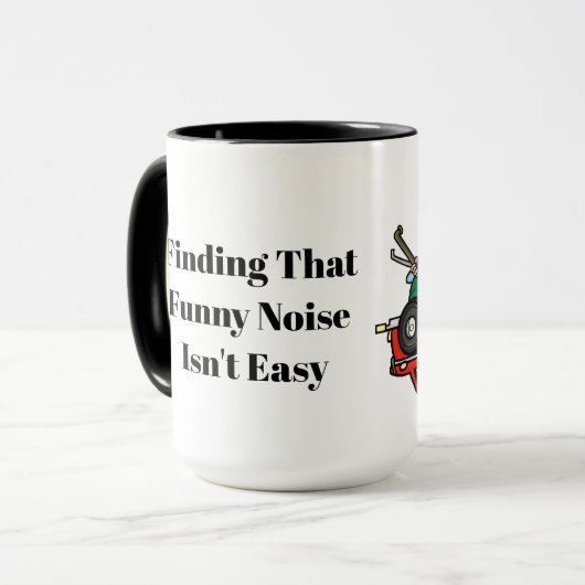Funny Group of Mechanics Coffee Mug (Devant gauche)