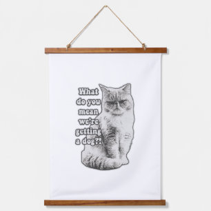 Funny grumpy cat meme for kat lovers and owner hangend wandkleed