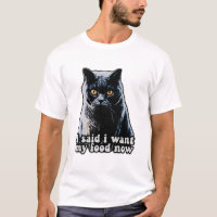 Funny grumpy cat meme voor katteneigenaars en -lie