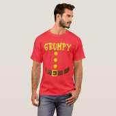 Funny Grumpy Dwarf Costume Family Matching Class G T-shirt (Voorkant volledig)
