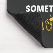 Funny Grumpy Gamer Quote Design Muismat (Hoek)