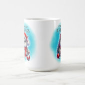 Funny Grumpy Mad Kitty Christmas | Coffee Mug (Centre)