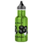 Funny Grumpy Man aan de wandelaar Bowls, waterfles Waterfles (Rechts)