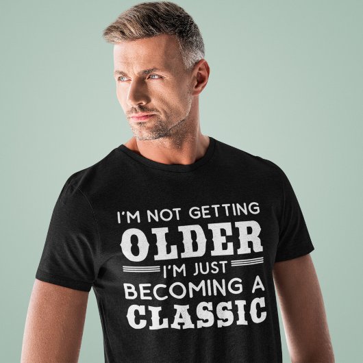 Funny Grumpy Old Gezegde, gewoon een klassieke T-shirt