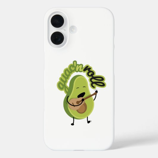 Funny Guac et Roll coque iphone Avocado (Verso)
