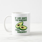 Funny Guacamole Avocado Joke Koffiemok (Links)