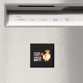 Funny Guess What_ Chicken Butt! Graphic Design  Magneet (Insitu (Vaatwasser))