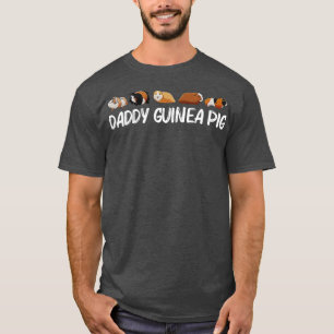 Funny Guinea Pig Art voor mannen knaap Rodent Anim T-shirt