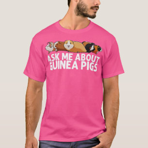 Funny Guinea Pig Design for Men Kinder Guinee T-shirt