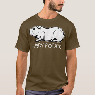 Funny Guinea Pig Furry Potato Kinder Mannen Vrouwe T-shirt