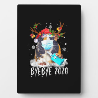 Funny Guinea Pig Kerstmis Masker Dag Dag 2020 Fotoplaat