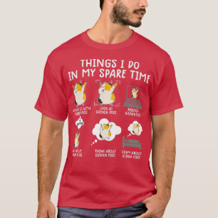 Funny Guinea Pig Shirt Srcastic Humor Guinea Pig P