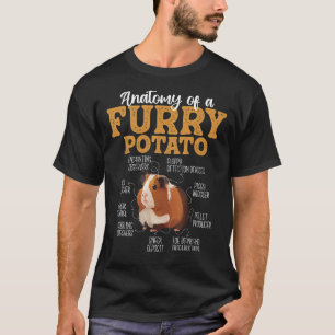 Funny Guinea Pig Shirten - Anatomie van een Furry  T-shirt