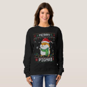 Funny Guinea pig Ugly Sweatshirt (Voorkant volledig)