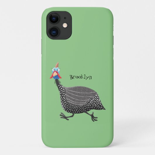 Funny Guineafowl cartoon Case-Mate iPhone Case (Achterkant)