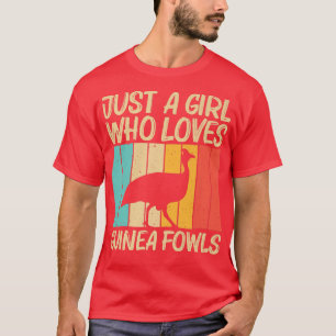 Funny Guinee Fowl Design for Girls Women Guinee T-shirt