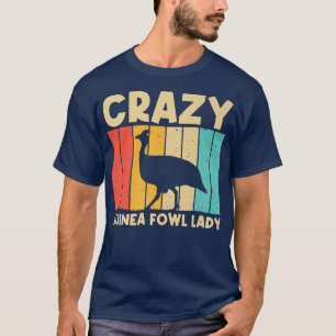 Funny Guinee Fowl Design for Women Girls Guinee T-shirt