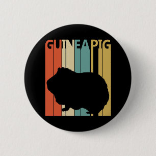 Funny Guinee Pig Ronde Button 5,7 Cm