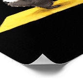 Funny Guinee Pig Yoga Poster (Hoek)