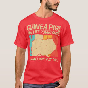 Funny Guinee Varkens voor mannen Potato Pet Lover T-shirt