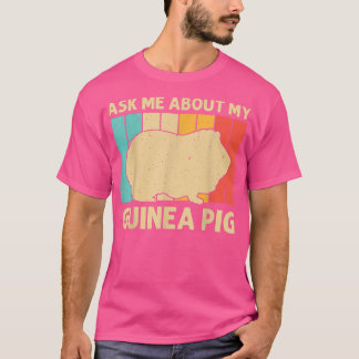 Funny Guinee Varkens voor mannen Potato Pet Lover T-shirt