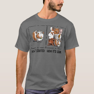 Funny Guinee Varkenshaar: hoe begon het met Meme C T-shirt
