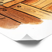 Funny Guitar Fly Art Perfect Poster (Hoek)