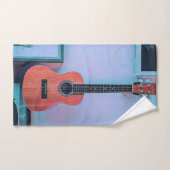 Funny guitar gift handdoek (Handdoek)