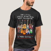 Funny Guitar Lover Quote Design T-shirt (Voorkant)