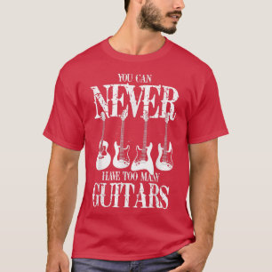 Funny Guitar Player Mannen Women Music Lover Music T-shirt