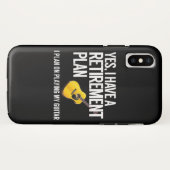 Funny Guitar Player Retirement Gift Case-Mate iPhone Case (Achterkant (horizontaal))