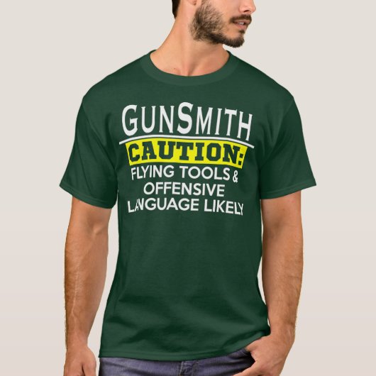 Funny Gunsmith T-shirt (Voorkant)