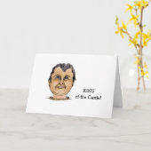 Funny Guy denkt dat hij knap is Kaart (Gele Bloem)