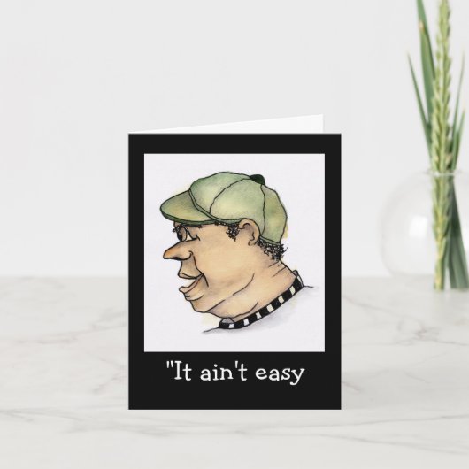 Funny Guy die koning is Kaart (Voorkant)