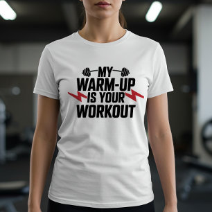 Funny Gym Gewichtheffen Sarcastische Gewichtheffer T-shirt