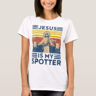 Funny Gym Jesus is mijn schitterende grappige werk T-shirt