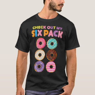 Funny Gym, kijk uit naar mijn 6-pak Donut Funny Do T-shirt