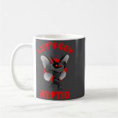 Funny Gym Mothman Shirt Cryptid Let's Get Ryptid G Koffiemok (Links)