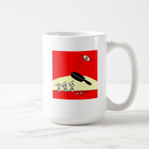 Funny Gymnast Egg Gymnastics Back Flips Breakfast Koffiemok