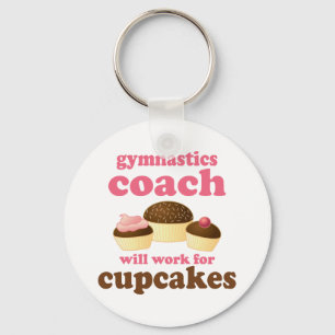 Funny Gymnastics Coach Sleutelhanger