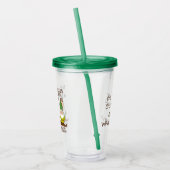 Funny Haal meer Gnomen Pun Acryl Drinkbeker (Links)