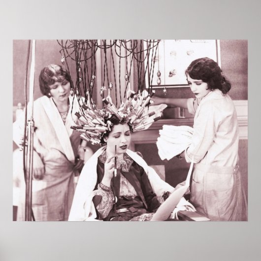 Funny Hair Salon Poster (Voorkant)