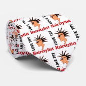 Funny Hairstyist Stropdas (Opgerold)