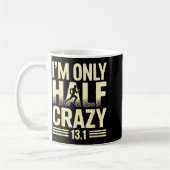 Funny Half Marathon Art For Men Women 13.1 Maratho Koffiemok (Links)