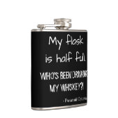 Funny Half volledige prijsopgave voor paranoïde Op Heupfles (Rechts)