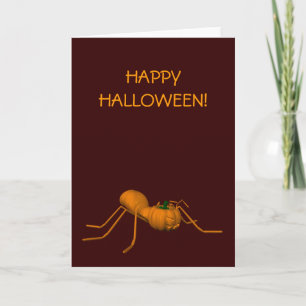 Funny Halloween Ant Kaart