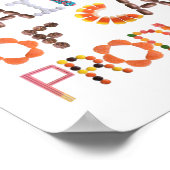 Funny Halloween Art voor Dentist Poster (Hoek)