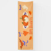 Funny Halloween Banner | Boos- en Booze-hosts (Verticaal)