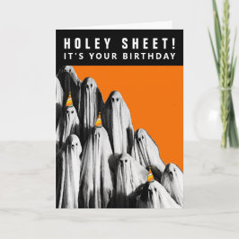 Funny Halloween Birthday Card Kaart